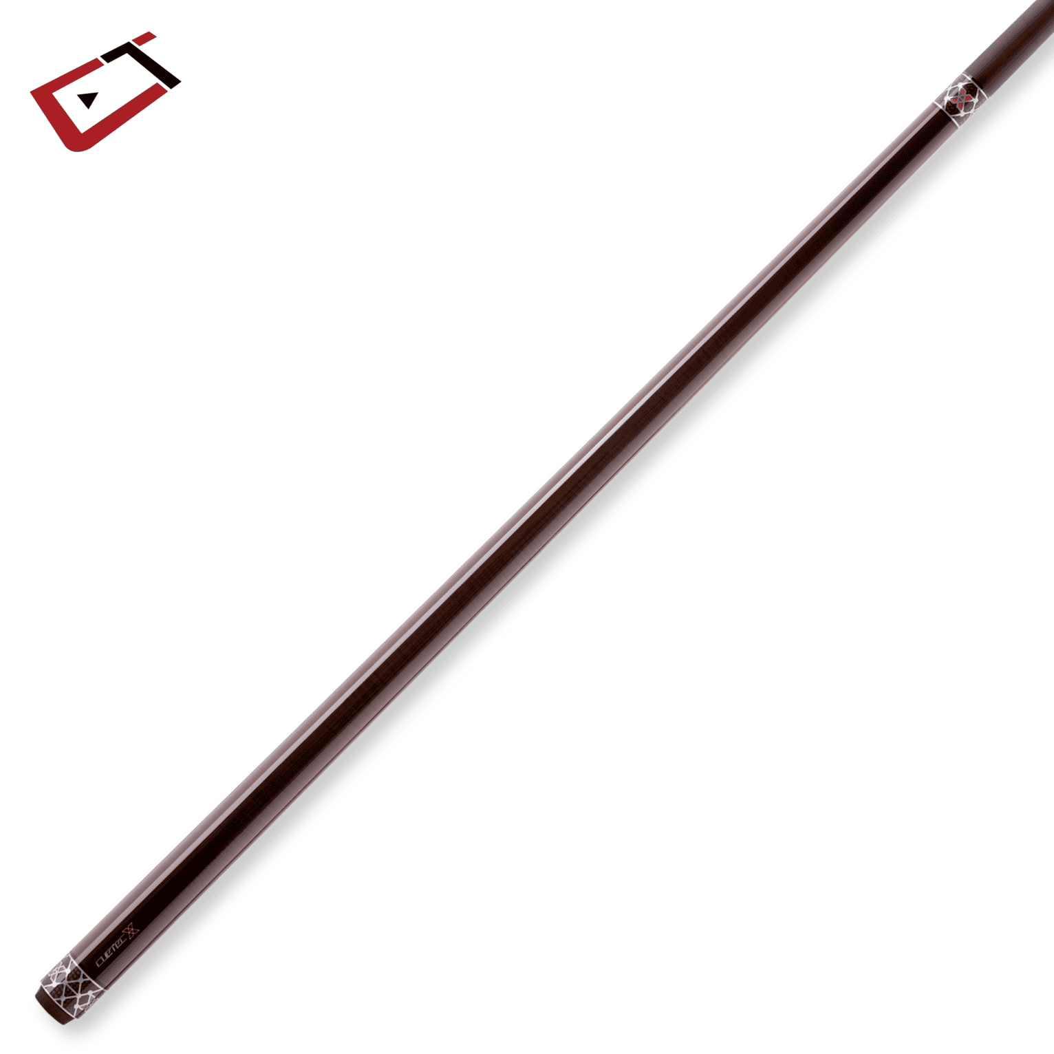 BAGUETTE DE BILLARD CUETEC CYNERGY MARRON ET ARGENT X AMBRE 11.8MM 19OZ