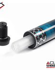 BAGUETTE DE BILLARD CUETEC CYNERGY X LAGOON MARINE ET ARGENT 12.5MM 19OZ