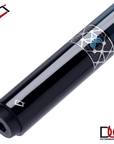 BAGUETTE DE BILLARD CUETEC CYNERGY X LAGOON MARINE ET ARGENT 12.5MM 19OZ