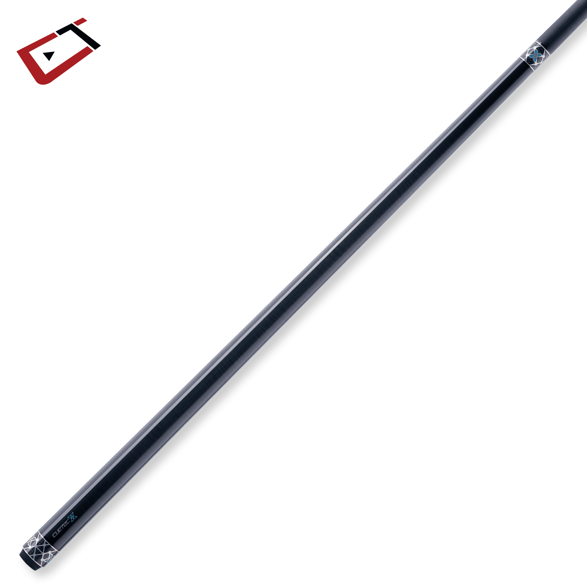 BAGUETTE DE BILLARD CUETEC CYNERGY X LAGOON MARINE ET ARGENT 12.5MM 19OZ