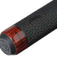 PREDATOR BUTT SP2 COCOBOLO-1 - BLACK/COCOBOLO UNI-LOC LEATHER WRAP (SHAFT NOT INCLUDED) - LIMITED EDITION