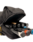 PREDATOR SPORT BACKPACK HARD CUE CASE BLACK/YELLOW 3 BUTTS 5 SHAFTS - LIMITED EDITION