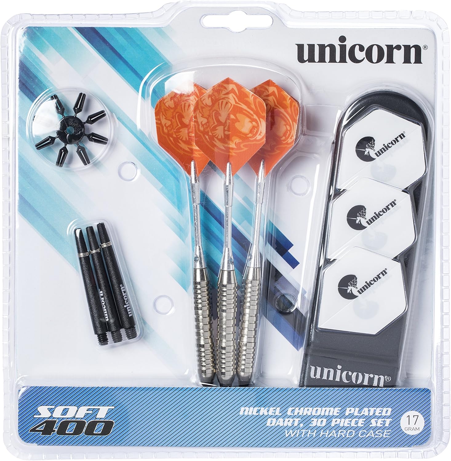 ENSEMBLE DE FLÉCHETTES UNICORN SOFT 400