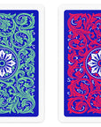COPAG JEU DE CARTES POKER EN PLASTIQUE NEOTERIC MODÈLE 1546 JUMBO ROUGE ET BLEU ET VERT