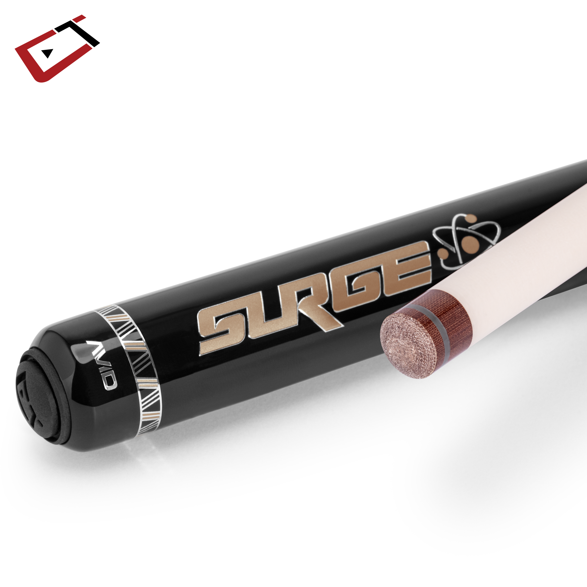 BAGUETTE DE SAUT CUETEC AVID SURGE NOIR/OR