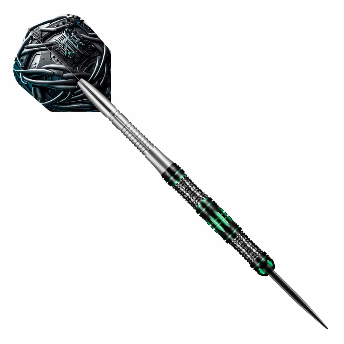 JEU DE FLÉCHETTES SHOT AI CYBERPUNK POINTE ACIER TUNGSTÈNE 90 %  24G