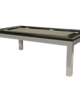 TABLE DE JEUX RECTANGULAIRE LA CONDO ÉVOLUTION STAINLESS