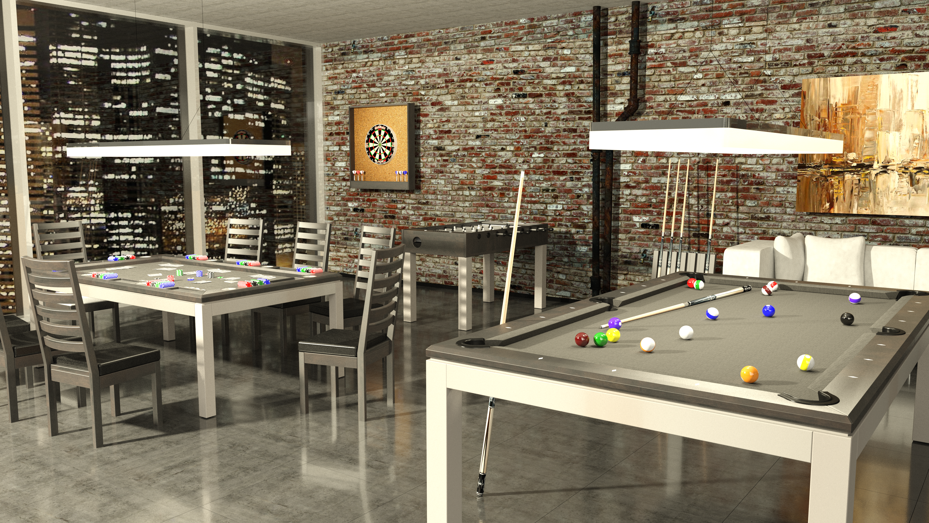 CONDO DUO SALLE DE JEUX