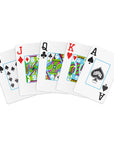 COPAG JEU DE CARTES BRIDGE EN PLASTIQUE DOUBLE ENSEMBLE 1546 JUMBO ROUGE ET NOIR