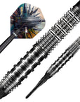 SHOT GNARLY RIPPAH SOFT TIP DART SET - 90% TUNGSTEN DART BARRELS
