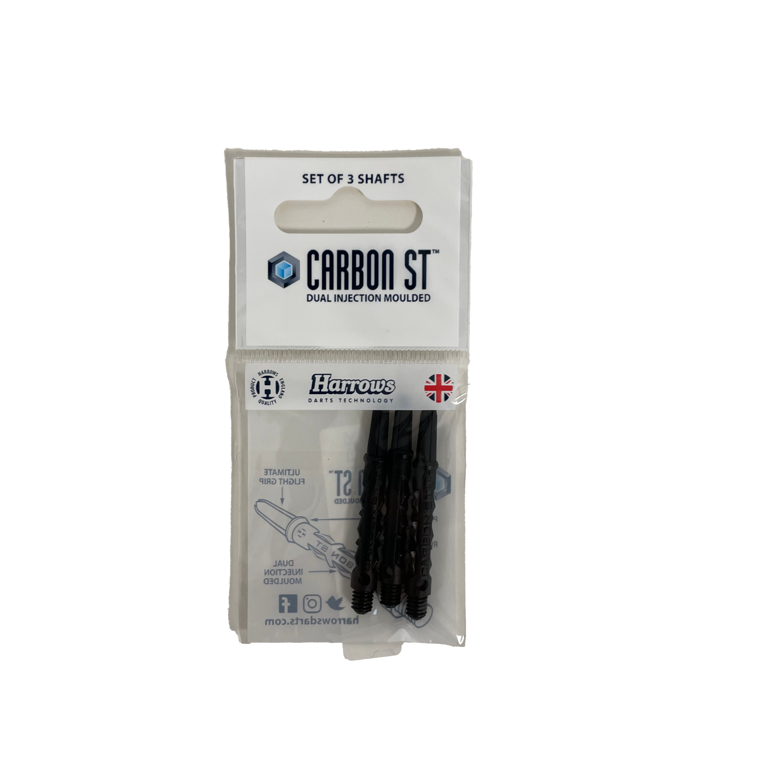 TIGES DE DARD HARROWS CARBON ST - MIDI
