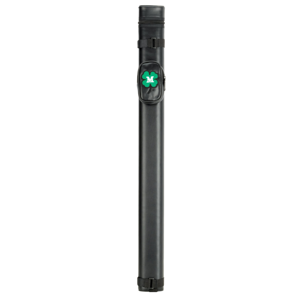 MCDERMOTT ÉTUI RIGIDE OVALE NOIR AVEC TRÈFLE VERTE 1B/1S