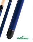 BAGUETTE DE BILLARD MCDERMOTT LUCKY SERIES L2 BLEU 13MM 19OZ