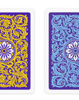 COPAG JEU DE CARTES POKER EN PLASTIQUE NEOTERIC - DOUBLE ENSEMBLE 1546 REGULAR VIOLET ET BLEU ET JAUNE