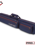ÉTUI POUR BAGUETTE DE BILLARD CUETEC PROLINE 4 MANCHES 8 FLÈCHES BLEU MARIN