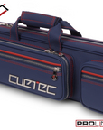 ÉTUI POUR BAGUETTE DE BILLARD CUETEC PROLINE 4 MANCHES 8 FLÈCHES BLEU MARIN