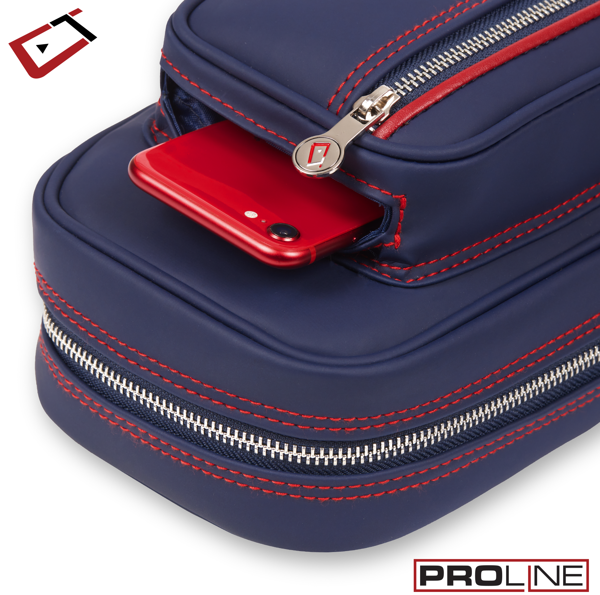 ÉTUI POUR BAGUETTE DE BILLARD CUETEC PROLINE 4 MANCHES 8 FLÈCHES BLEU MARIN