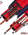 ÉTUI POUR BAGUETTE DE BILLARD CUETEC PROLINE 4 MANCHES 8 FLÈCHES BLEU MARIN
