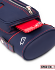 ÉTUI POUR BAGUETTE DE BILLARD CUETEC PROLINE 2 MANCHES 4 FLÈCHES BLEU MARIN