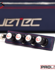 ÉTUI POUR BAGUETTE DE BILLARD CUETEC PROLINE 2 MANCHES 4 FLÈCHES BLEU MARIN