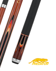 PREDATOR BUTT SANG LEE SERIES 2 UNI-LOC LEATHER LUXE WRAP BLACK/RED/ORANGE/MAPLE/EBONY (SHAFT NOT INCLUDED) - LIMITED EDITION