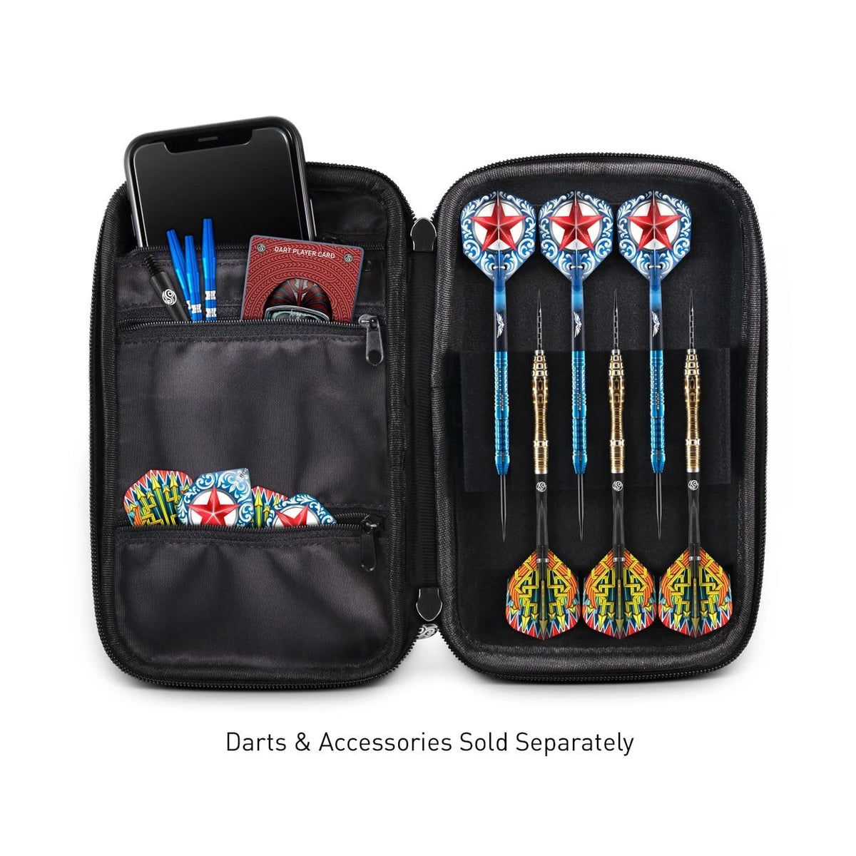 ÉTUI POUR 2 ENSEMBLES DE DARDS SHOT TACTICAL - ROUGE