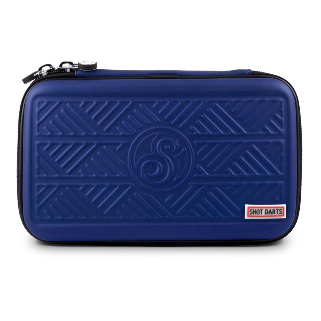 ÉTUI POUR 2 ENSEMBLES DE DARDS SHOT TACTICAL - BLEU