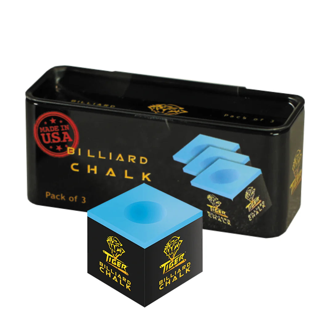 CRAIE DE BILLARD TIGER PAQUET DE 3