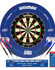 ENSEMBLE DE DARDS WINMAU®, CIBLE DE DARD BLADE 6 DARDS EN LAITON