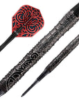 SHOT WARRIOR KAPENE SOFT TIP DART SET - 90% TUNGSTEN BARRELS