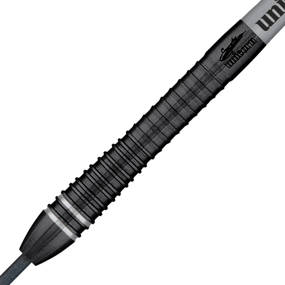 ENSEMBLE DE FLÉCHETTES UNICORN GARY ANDERSON PHASE 6 BLACK POINTE ACIER TUNGSTÈNE 90 % 23G
