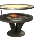 DIVINE TABLE DE JEUX RONDE