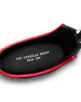 ÉTUI RIGIDE FALCON EN CUIR PVC NOIR ET ROUGE 3M 5F