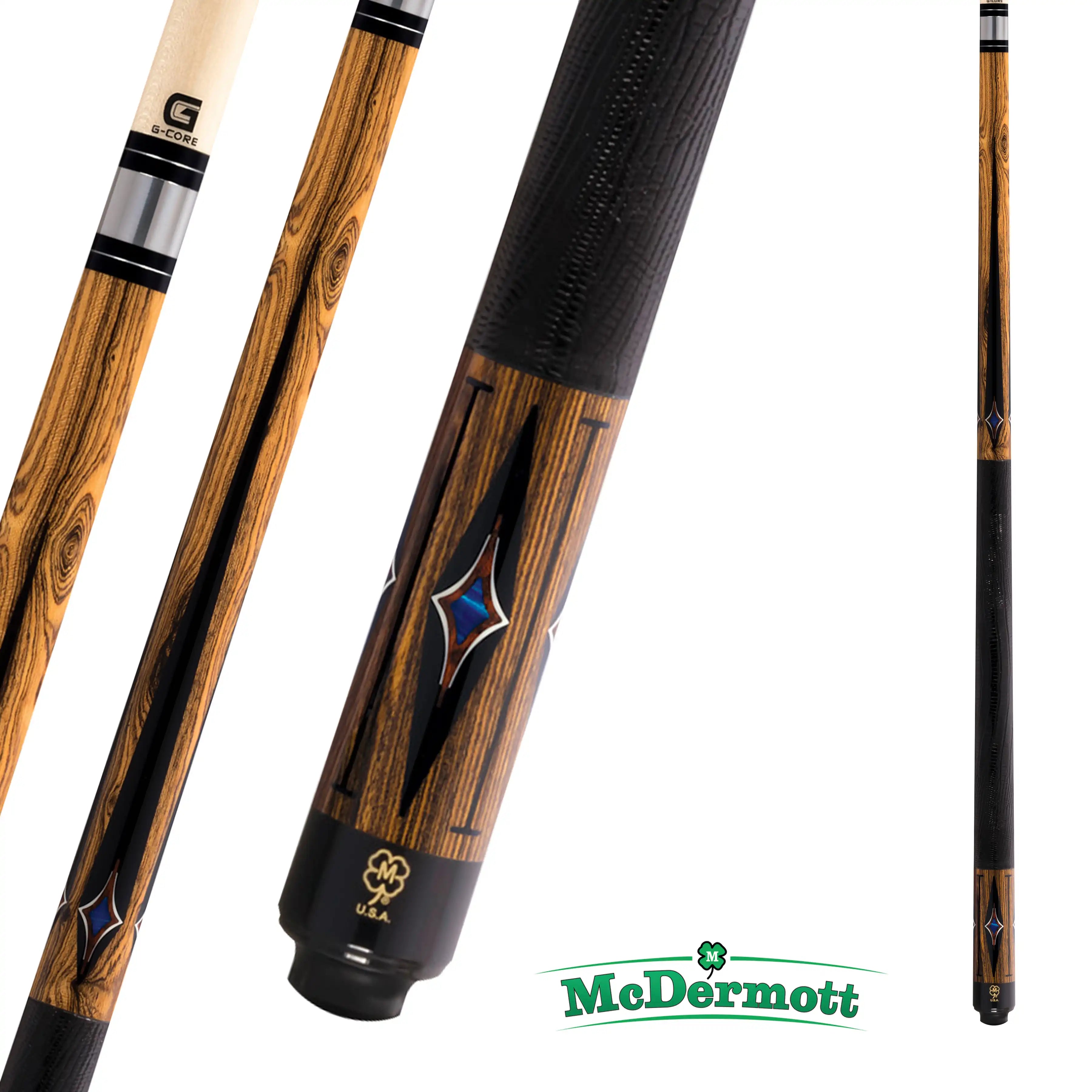 BAGUETTE DE BILLARD MCDERMOTT G-SERIES G608 BRUN 12.5MM 19OZ