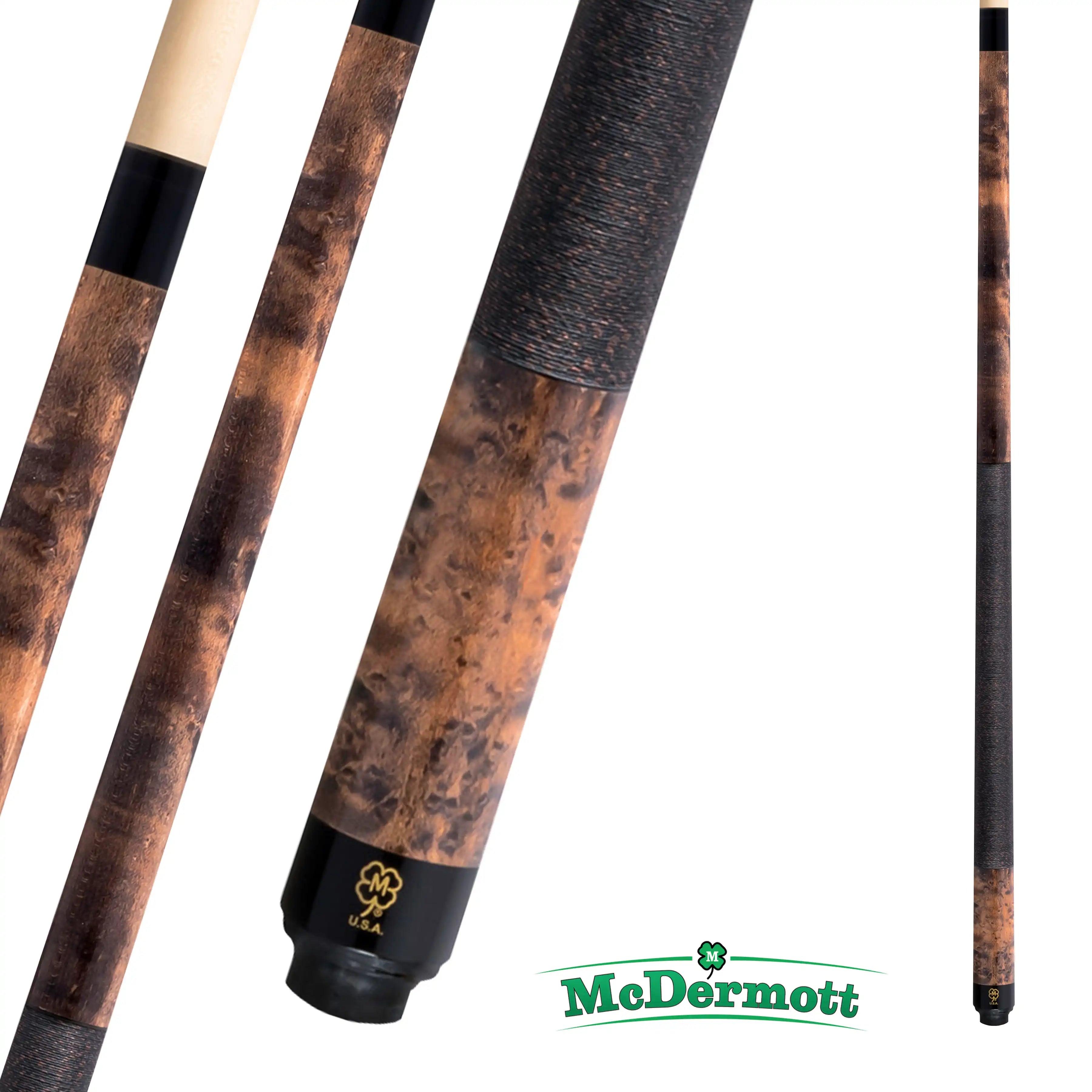 BAGUETTE DE BILLARD MCDERMOTT GS-SERIES GS07 GRIS ET BOIS NATUREL 12.5MM 19OZ