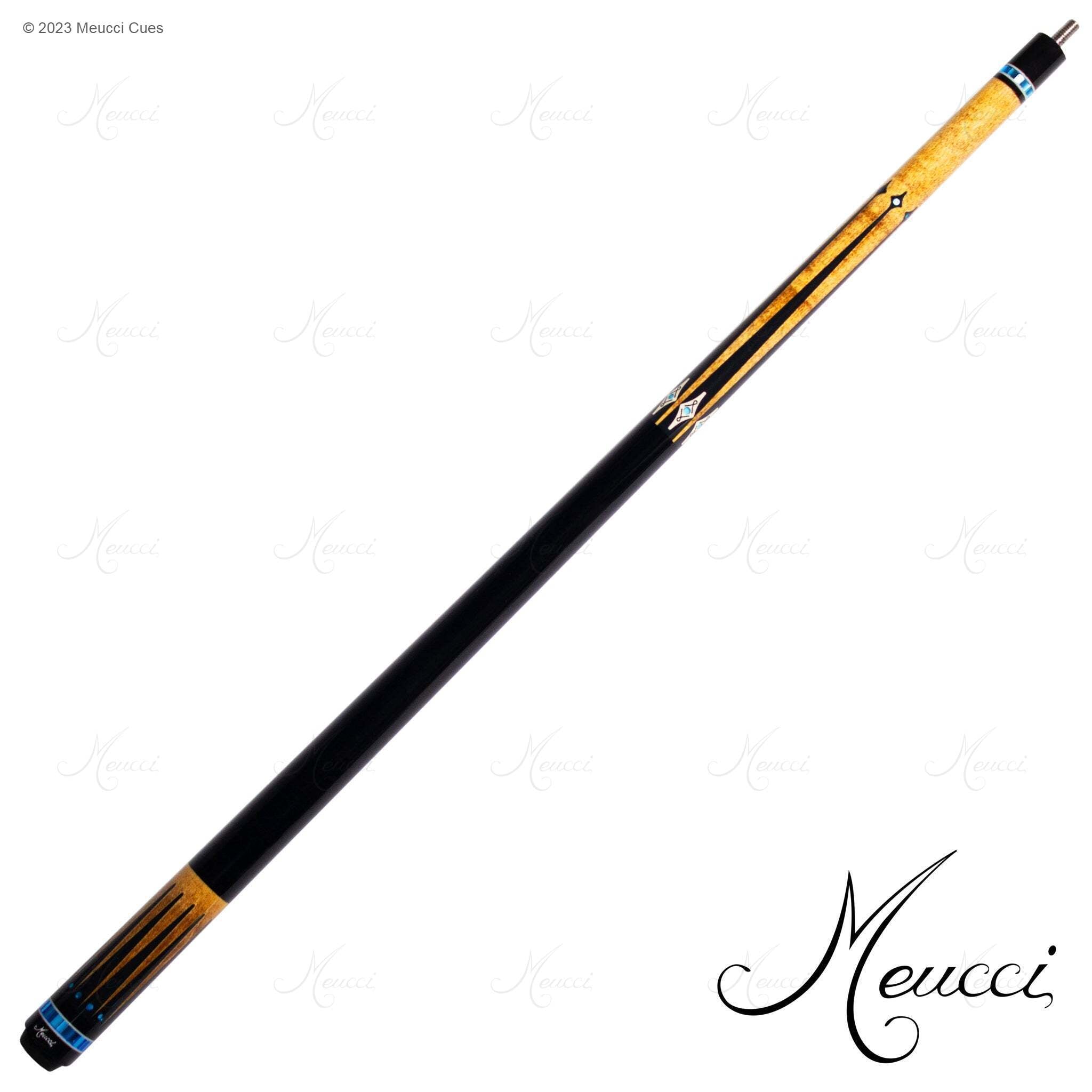 BAGUETTE DE BILLARD MEUCCI HI-PRO 3 BLEU 12.5MM 19OZ