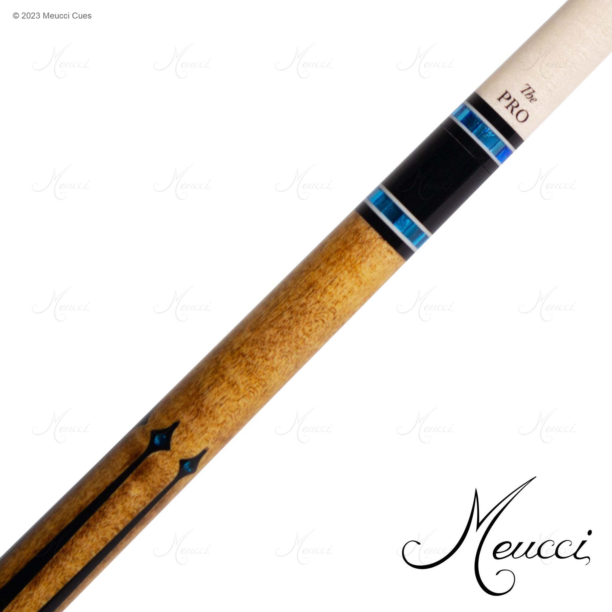 BAGUETTE DE BILLARD MEUCCI HI-PRO 3 BLEU 12.5MM 19OZ