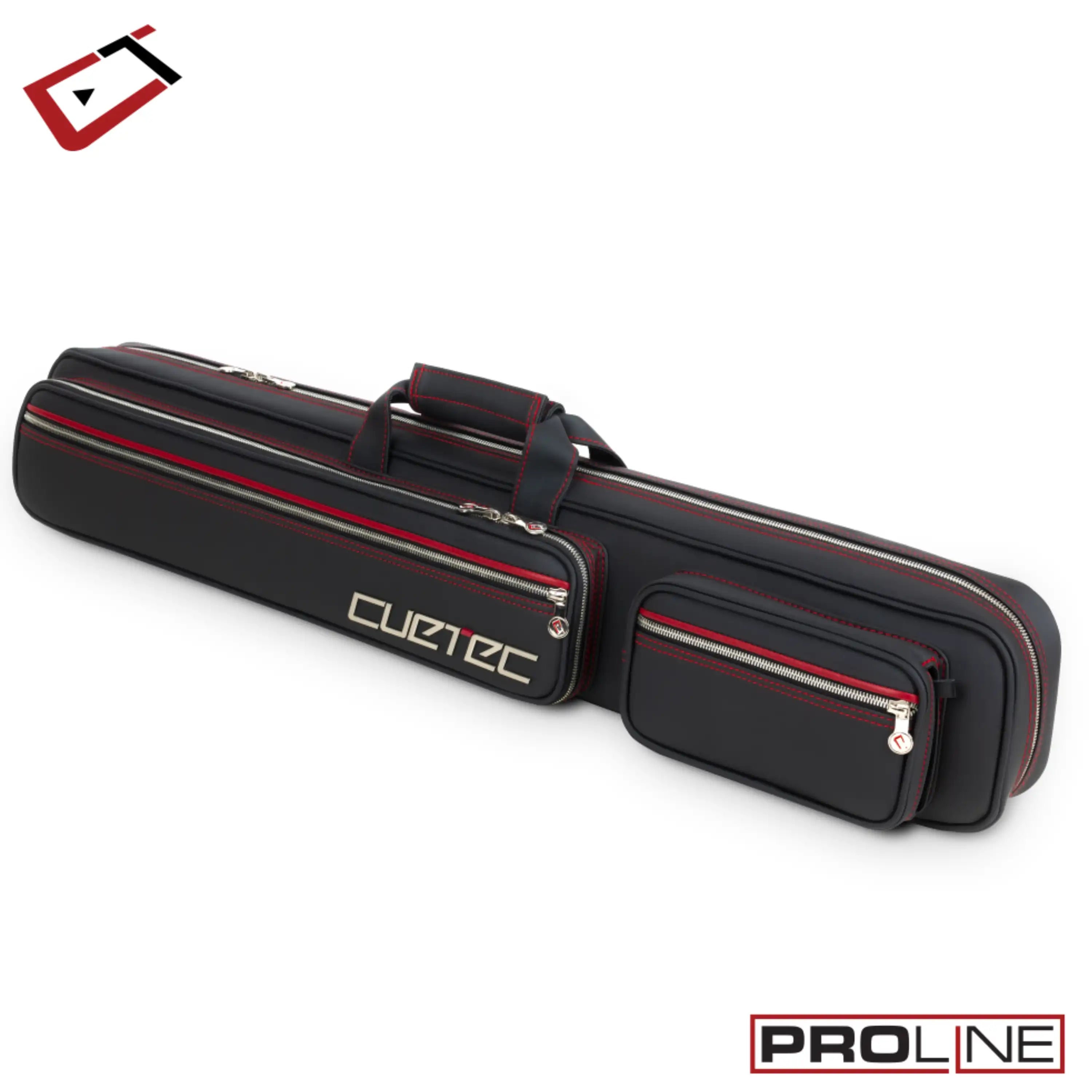 ÉTUI SOUPLE CUETEC POUR BAGUETTES DE BILLARD PRO LINE 4X8 - NOIR