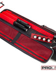ÉTUI SOUPLE CUETEC POUR BAGUETTES DE BILLARD PRO LINE 4X8 - NOIR