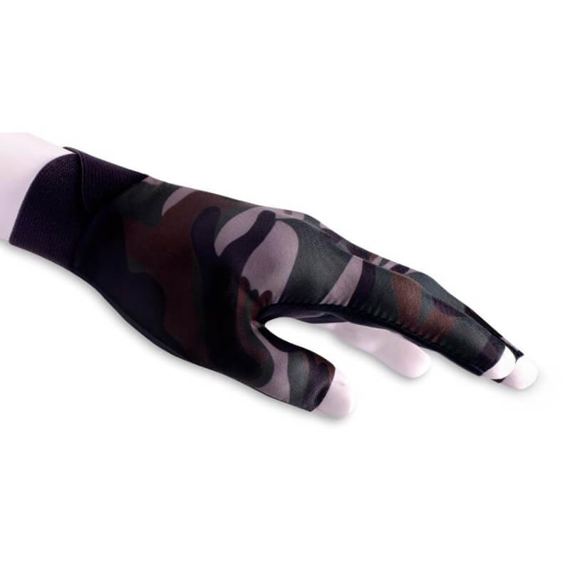 POISON CAMO GREEN LEFT HAND BILLIARD GLOVE