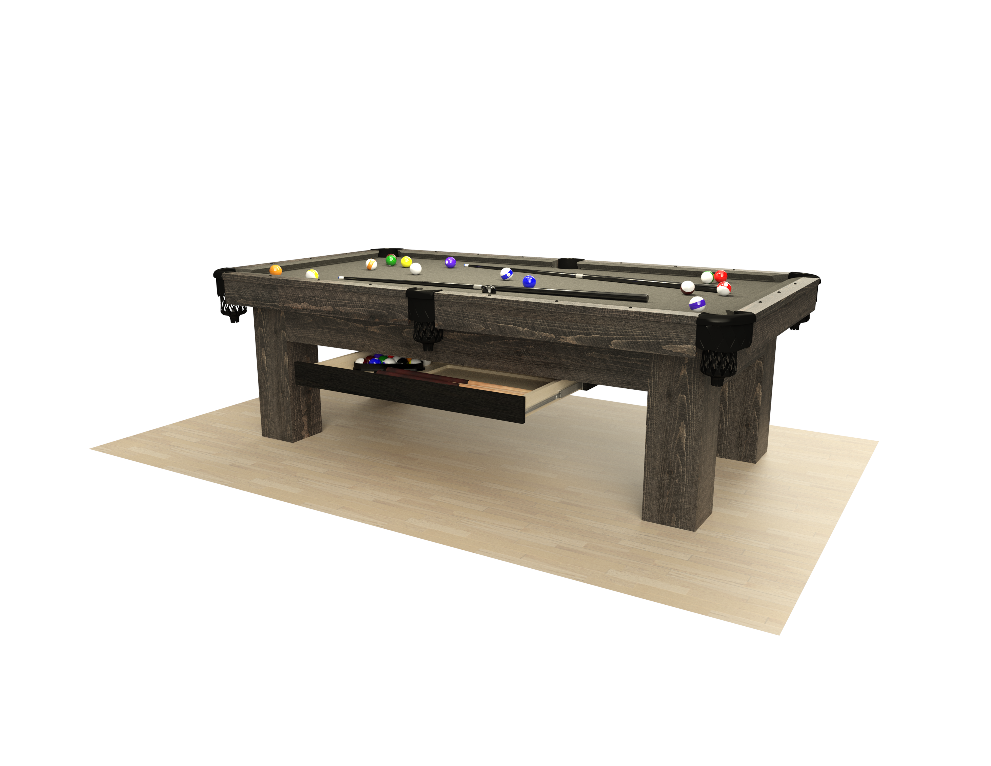 TIROIR LATÉRAL UNIVERSEL POUR TABLE DE BILLARD