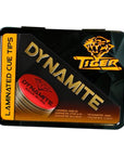 TIGER DYNAMITE LAMINATED CUE TIP - HARD