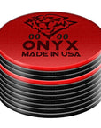 TIGER ONYX LAMINATED CUE TIP - MEDIUM