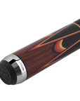 PREDATOR BUTT SANG LEE SERIES 2 UNI-LOC LEATHER LUXE WRAP BLACK/RED/ORANGE/MAPLE/EBONY (SHAFT NOT INCLUDED) - LIMITED EDITION