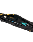 PREDATOR SPORT BACKPACK HARD CUE CASE  BLACK/YELLOW 3 BUTTS 5 SHAFTS -  LIMITED EDITION