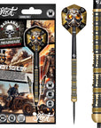 SHOT BADLANDS THE SHERIFF STEEL TIP DART SET - 90% TUNGSTEN BARRELS