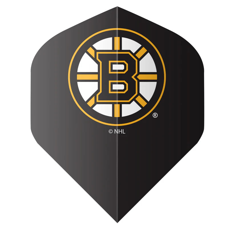 SHOT NHL BRUINS ENSEMBLE DE PLUMES DE DARD - NOIRE