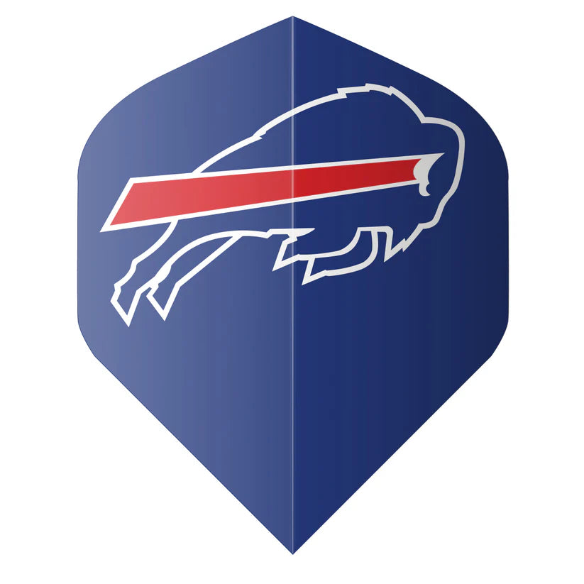 SHOT NFL BUFFALO BILLS ENSEMBLE DE PLUMES DE DARD - BLEU