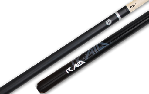 RAID POOL CUE COLORZ S CS-02 BLACK 13MM 19OZ