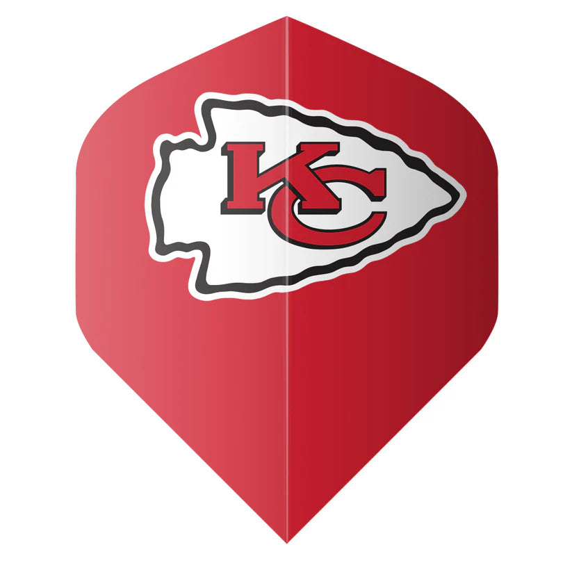 SHOT NFL CHIEFS ENSEMEBLE DE PLUMEWS DE DARD - ROUGE